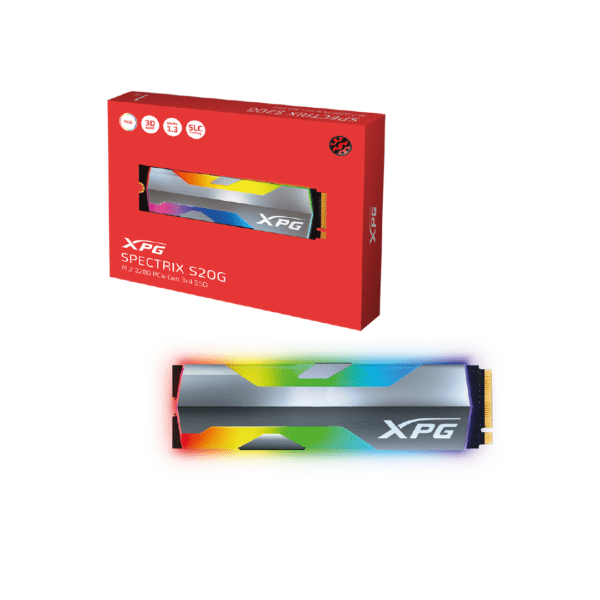 DISCO SSD ADATA SPECTRIX S20G 1TB M2 NVME RGB BOX