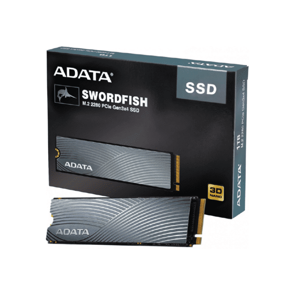 DISCO SSD ADATA SWORDFISH 500GB M2 NVME BOX (ASWORDFISH-500G-C)